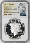 2023-S PF-70 ULTRA CAMEO SILVER PEACE DOLLAR - EARLY RELEASES