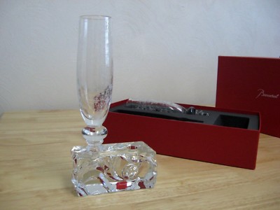 La Foret Des Songes by Baccarat - Flower Vase - French Crystal - M Wanders - NIB