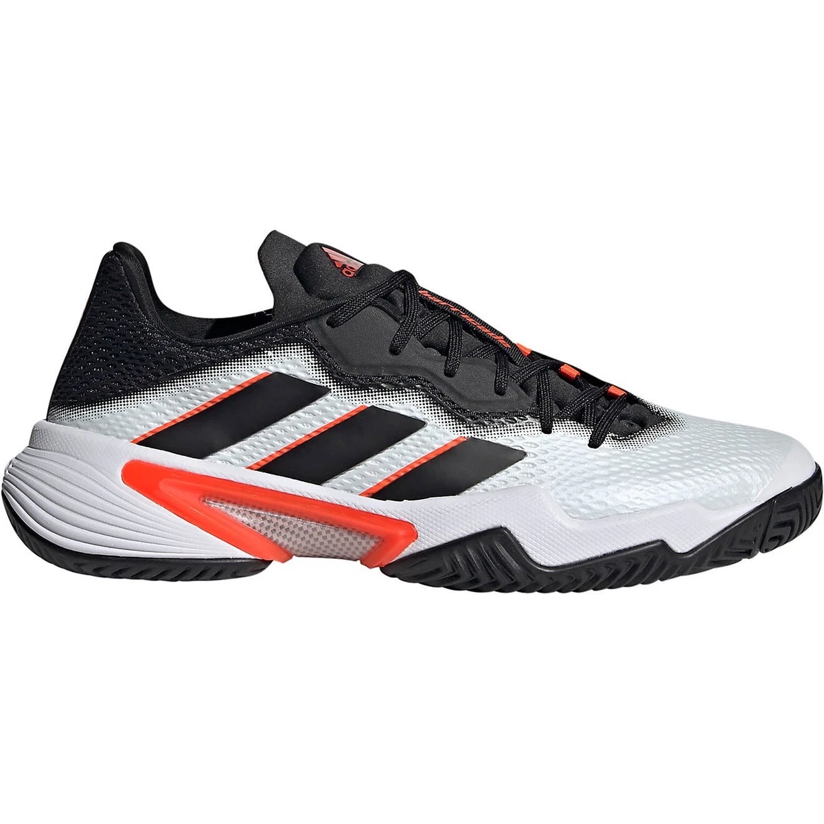 Men Adidas Barricade Tennis Shoes Sneakers Size 12 White Black