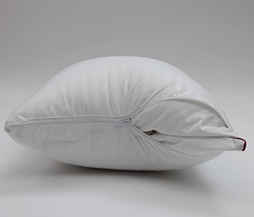 Feather Proof Euro Pillow Protectors 26x26 Set of 2 26x26 European 2 Pack White - Picture 6 of 7