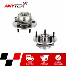 2PC Front Wheel Hub Bearing Assy for 2000-2001 Dodge Ram 1500 4WD w/ 2-Wheel ABS