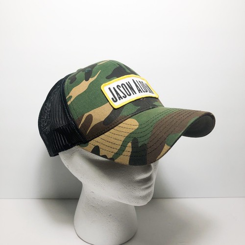 Jason Aldean's Camo Trucker Hat Patch 