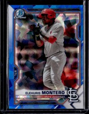 2021 Bowman Chrome Sapphire #BCP-116 Elehuris Montero  Sapphire