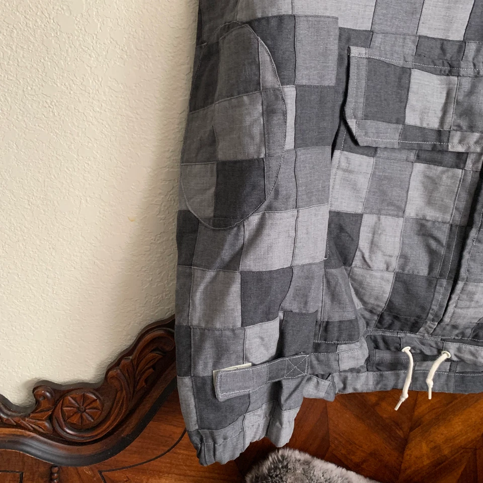 BAND OF OUTSIDERS BARNEYS NY ARTISANAL RARE Quilt Pullover ANORAK MENS - Image 4 of 4