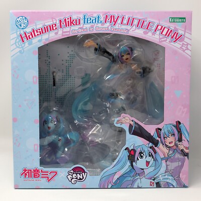 Official Kotobukiya Hatsune Miku Feat. My Little Pony Bishoujo 1/7