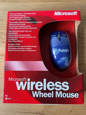 Microsoft wireless Wheel Mouse -original verpackt-