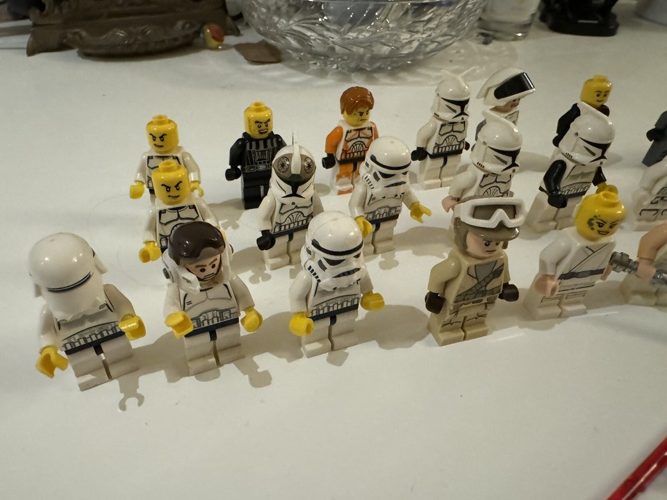 Job Lot Of Star Wars Lego Figures eBay