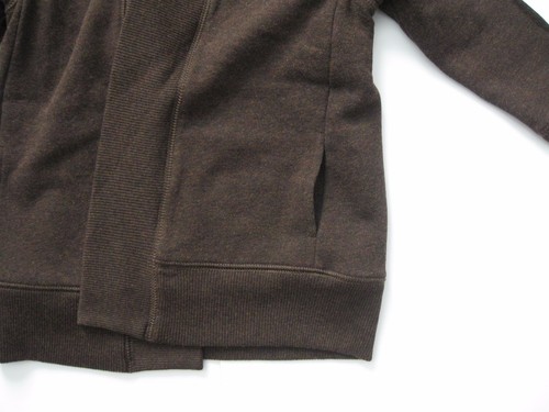 RALPH LAUREN Little Girl's Cotton Blend Open Front Fleece Shawl Hoodie 4T-5-6 - Picture 2 of 5