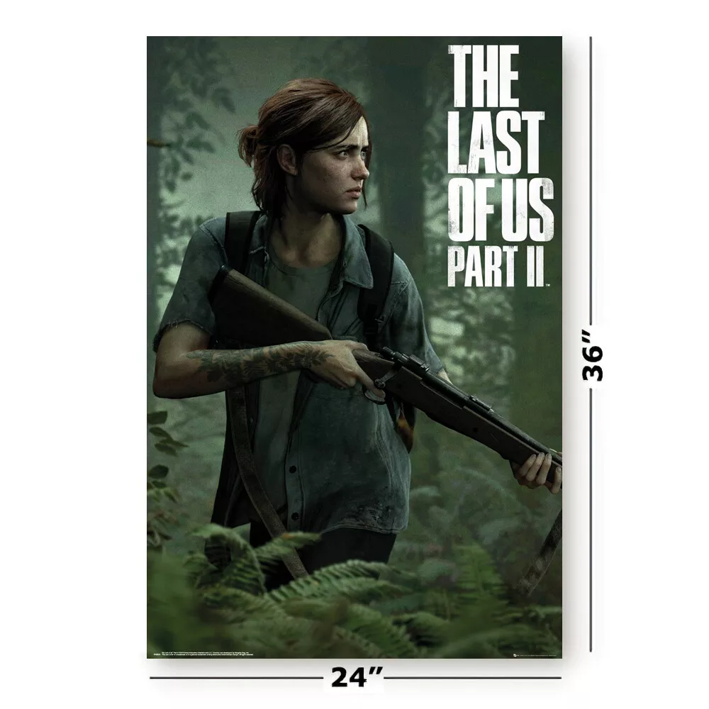 The Last Of Us: Part II - Gaming Poster (Ellie / Game Cover - Part