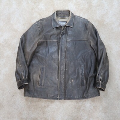 Wilsons Brown Leather Jacket Men's XL Dean Winchester Supernatural
