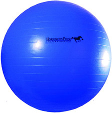 Horsemen'S Pride 30-Inch Mega Ball for Horses, Blue
