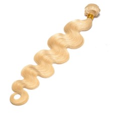 613 Russian Blonde Body Wave Texture Highest Quality Sew In Human Hair One