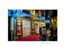 News At Joy Eslava Theater Spain Photographic Art Print 9x12" Signed Matting