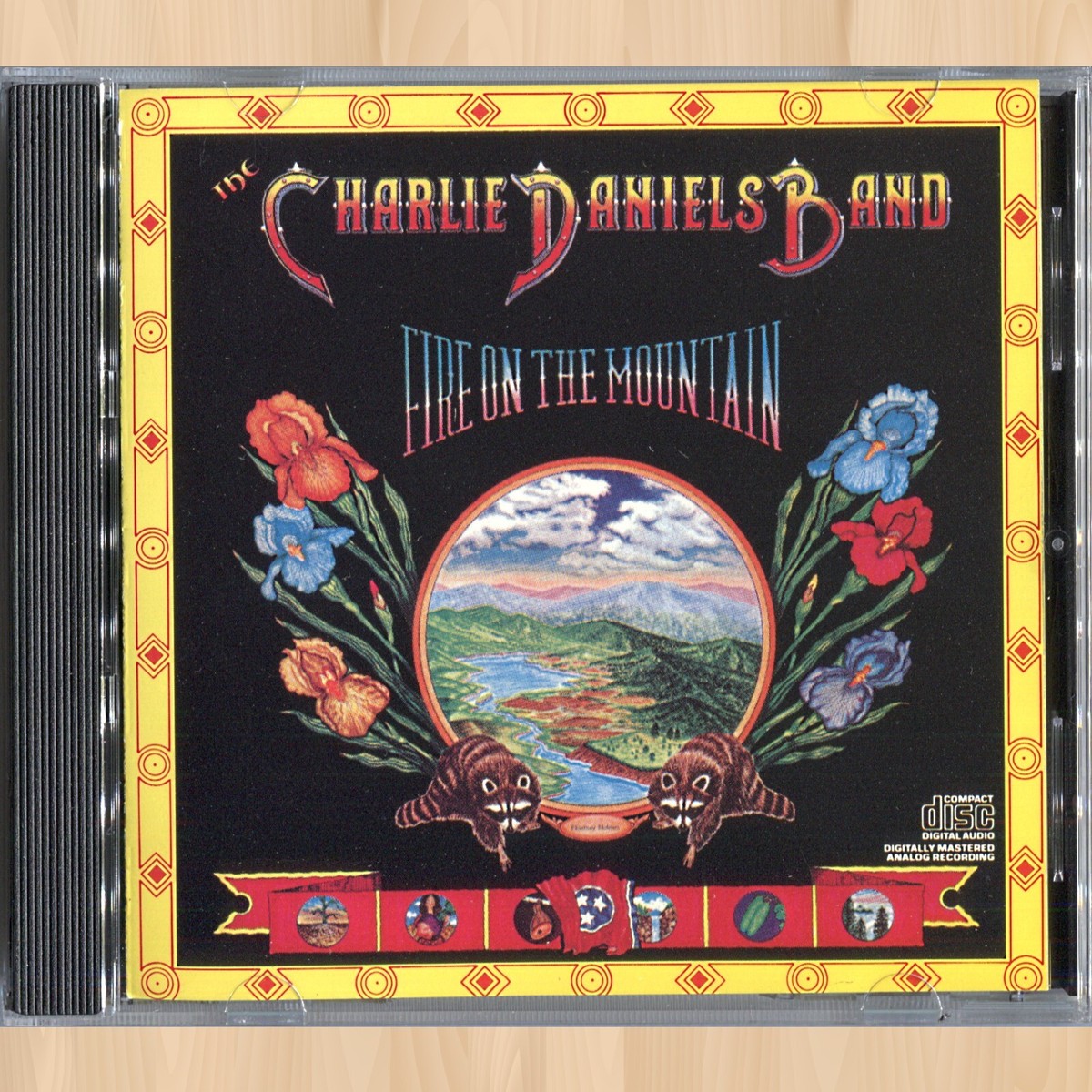 THE CHARLIE DANIELS BAND Fire on the Mountain CD Long Haired