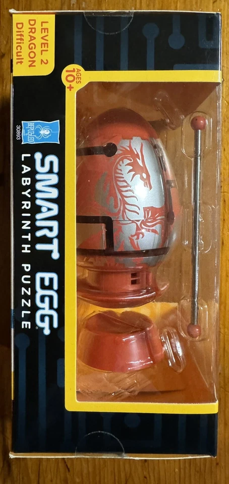 BePuzzled Smart яйцо уровень 2 лабиринт головоломка дракон сложный 2 слоя новый в коробке - Изображение 4 из 4