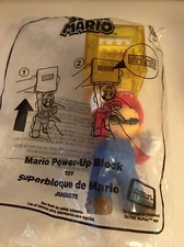 McDonalds Happy Meal Toy - Super Mario Power-Up Block - New