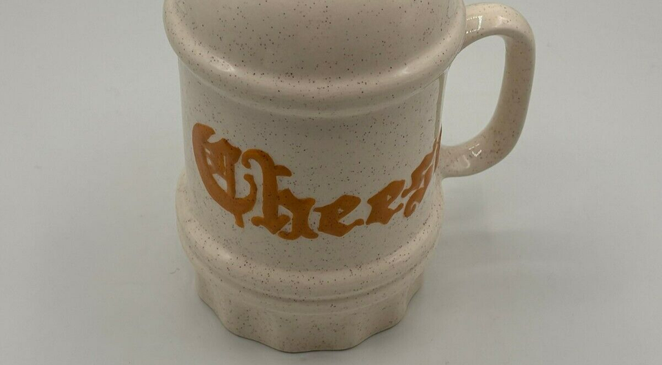 Vintage Large Ceramic Grated Parmesan CHEESE Shaker for Pizza Salad