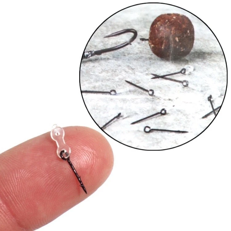 Boilie-Stifte für Karpfenhaken | Bait Spike mit Silikonring f. Boilies & Pellets - Bild 2 von 4