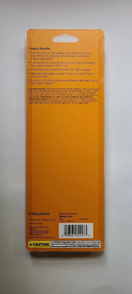 Fiskars Stainless Steel Herb Snips - Image 2 of 2