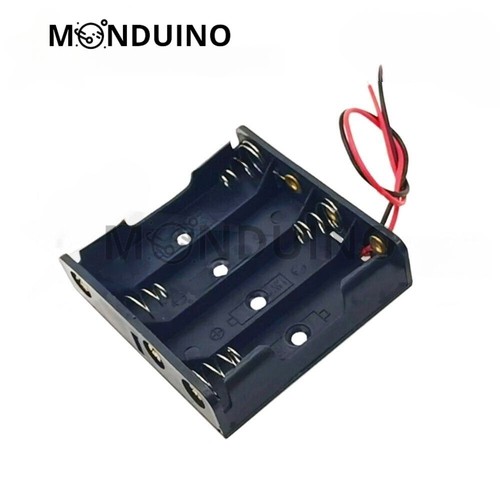 Support boitier AA coupleur batterie 1, 2, 3, 4 piles LR6 1.5V 3V 4.5V 6V - Picture 2 of 9