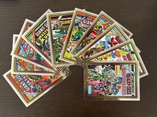 LOT OF 10, 2024 Topps Chrome Marvel Giant-size FULL SET MGG 1-10 BIGSIZE CARDS