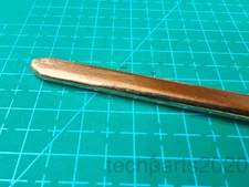 ATS Flat Sintered Copper Heat Pipe for Heatsinks, 200mm Long x 6.4mm x 3mm Thick