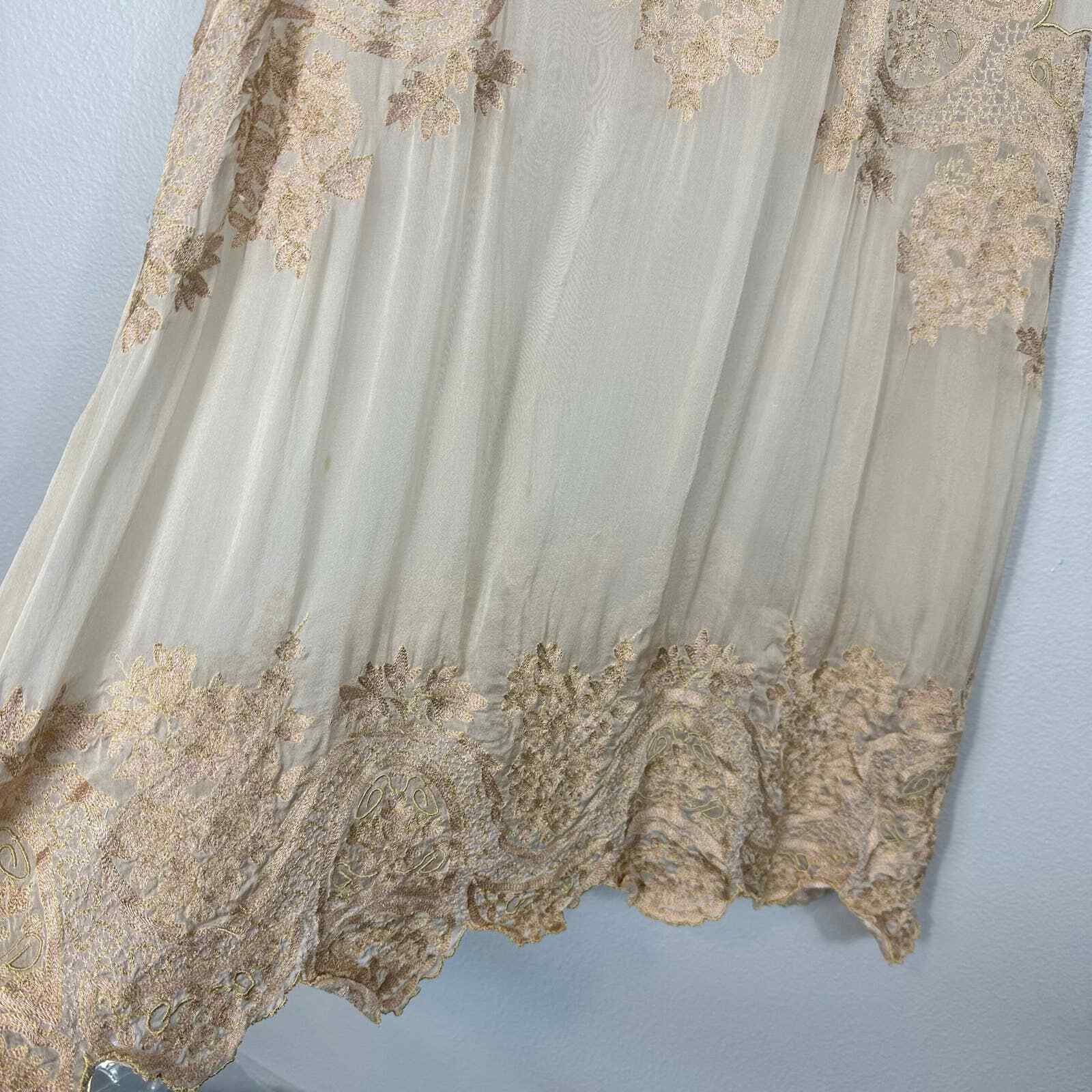 Trelise Cooper Sheer Lace Slip Dress Size 12 Gem