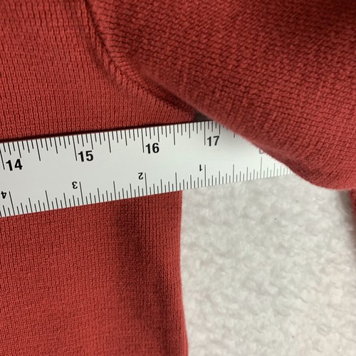 Gymboree Thermal Boys Size 10 Rust Cotton Round-Neck Long Sleeve Pullover 6512 - Picture 4 of 8