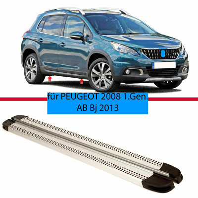 Seitenschweller Für Peugeot 3008 2016-2025 - Alu Trittbretter In Schwarz