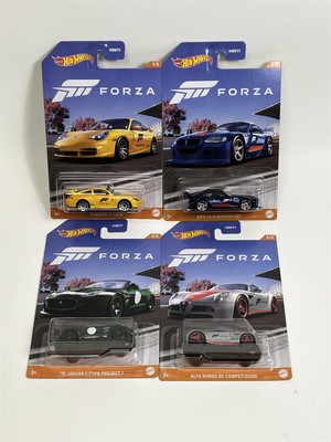 Forza Set Mit 4 Autos 1:64 Maßstab Hot Wheels HMV71 978D