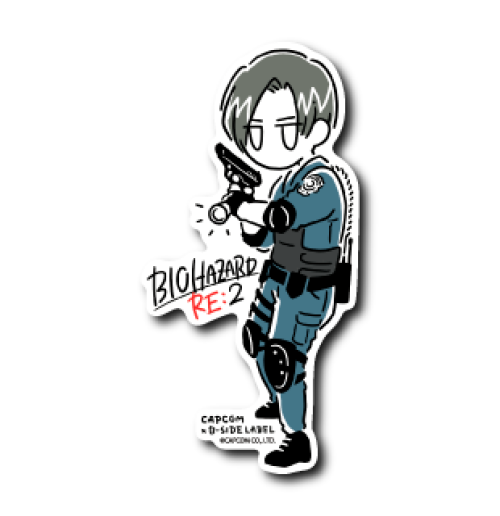 Capcom resident evil 7,RE2,RE3 B-SIDE LABEL Sticker 9 types Japan