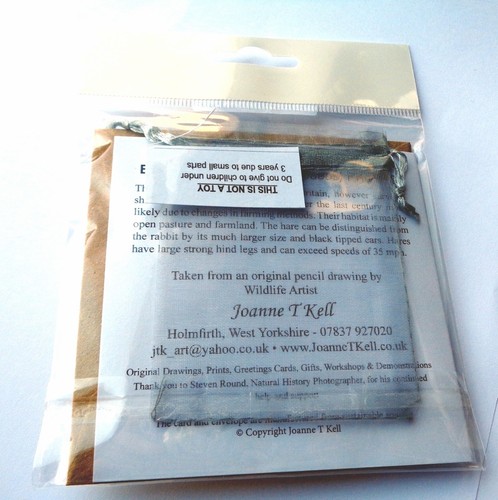 WEDDING BELLS / LOVE BOOKMARK - GIFT PACK WITH ARTISTS CARD AND GIFT BAG - Foto 4 di 6