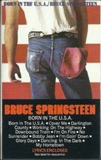 Bruce Springsteen - Born In The U.S.A. (Cassette, 1984)