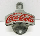 Vintage Coca Cola Wall Mount Metal Bottle Opener Starr X 13 Made in West Germany