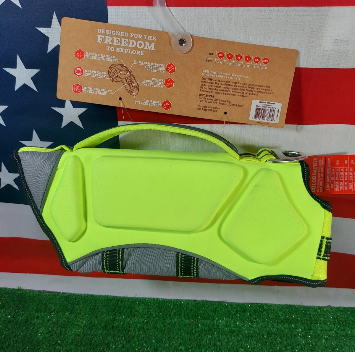 Arcadia trail high cheap visibility life jacket