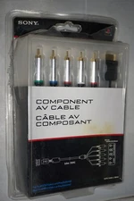 Component AV Cable (Sony Playstation 3 ps3) New Sealed Official Gold Tip