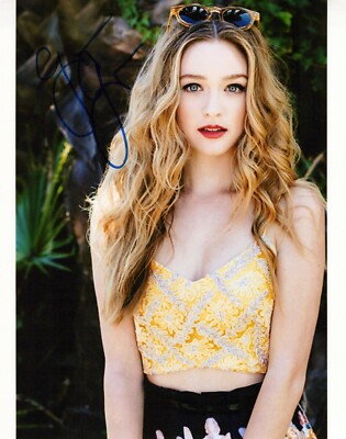 Greer Grammer glamour shot autographed photo signed 8x10 #1