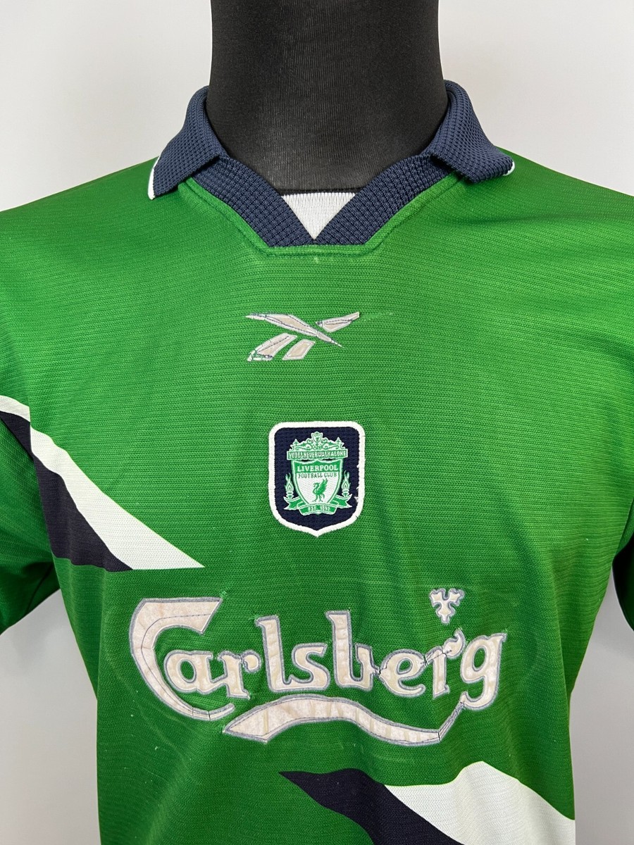 LIVERPOOL 1999 2000 ANI AWAY SHIRT VINTAGE FOOTBALL SOCCER