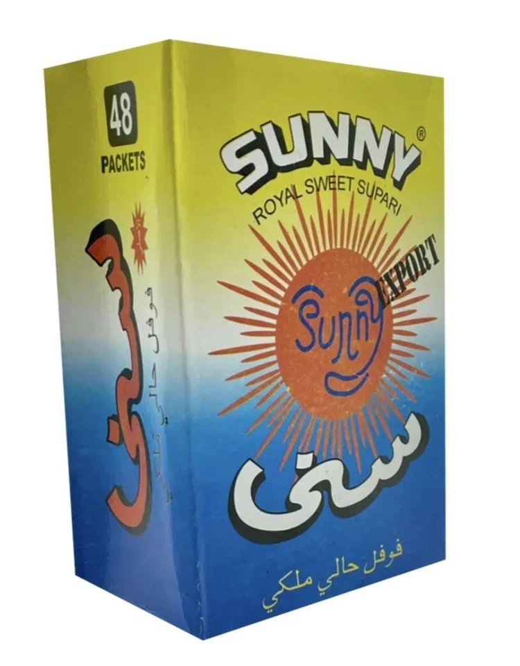 Sunny Supari Betel Nuts (paquete de 12) 576 bolsas envío desde EE. UU. Foto 2 de 2