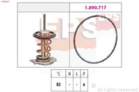 EPS Thermostat KüHlmittel 1.880.937 FüR Yaris Corolla Auris Toyota Verso VAN D4D