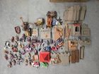 Large Vintage Playmobil Castle LOT Minifigs, Horses, Accessories, Parts.