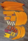 Vintage Hot Wheels Redline Era Track LOT Turns, Curves, Shoot, Finish, Clamp