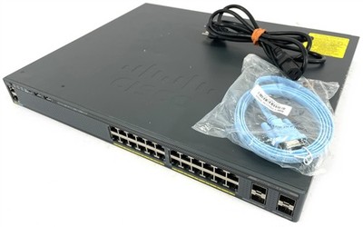 Cisco Catalyst WS-C2960X-24PS-L 24-Port Gigabit PoE Switch *See Description