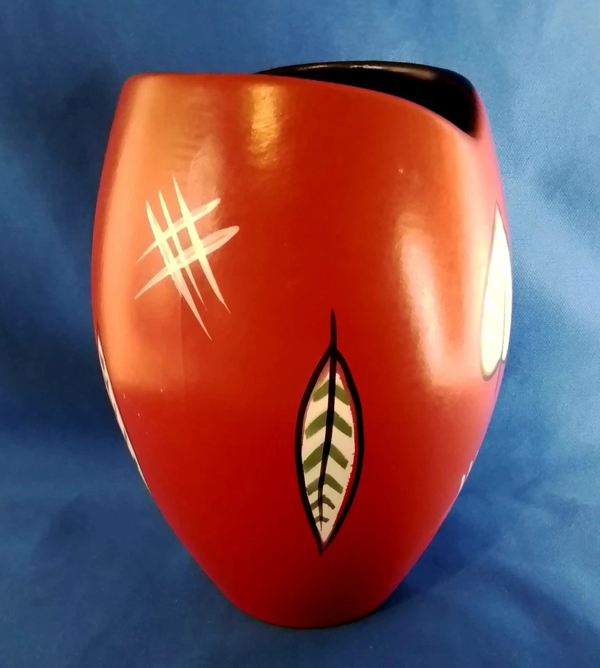 Vintage Art Deco Brentleigh Ware Sandown Pottery Vase; 14.5cm; Made In England - Image 2 of 4