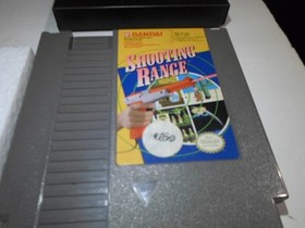 Nintendo NES Shooting Range Game, Foam, Insert, Plastic Sleeve and box