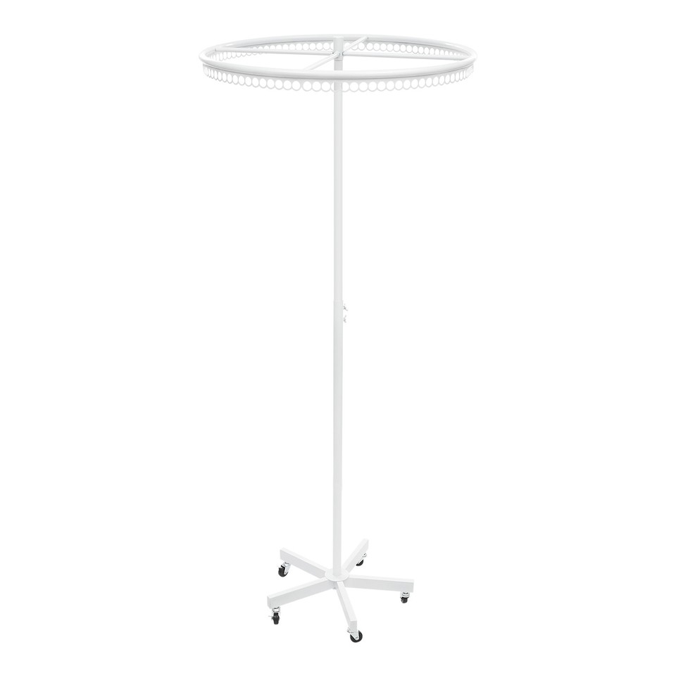 Rotatable Round Clothes Rack, Round Clothing Rack, Floor-Standing ...