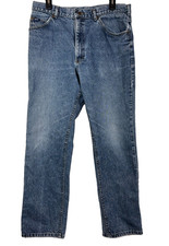 Vintage Lee Blue Jeans Straight Leg Men  s Pants Made in USA 36X32 100 Cotton