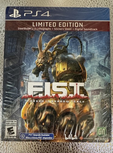 F.I.S.T. Forged In Shadow Torch - Édition Limitée Steelbook PS4 - Neuf Sous Blister