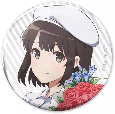 Badge Kato Megumi, Original 65Mm Can Birth  Date Ver. How To Raise A Boring