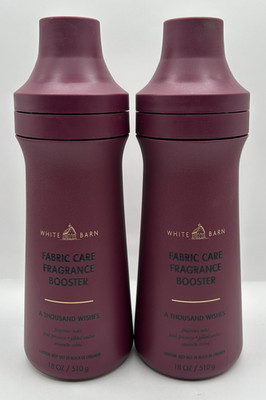 Bath & Body Works 1000 Wishes Fabric Care Fragrance Booster Lot of 2 Bottle 36oz